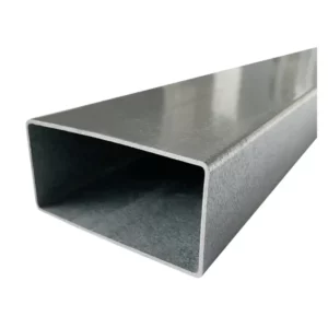 Tube rectangle galvanisé